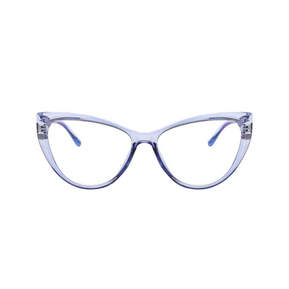 Mxbeauty Kacamata Anti Radiasi Fashion Wanita Big Frame Anti Blue Light Hitam Frame Lensa Bening Glasses Frame