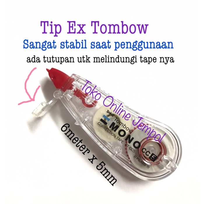 

Hemat 6 Meter Correction Tape Ct-Cc5 Tombow Tip Ex 704365 Tipex Atk1159Tw Berkualitas