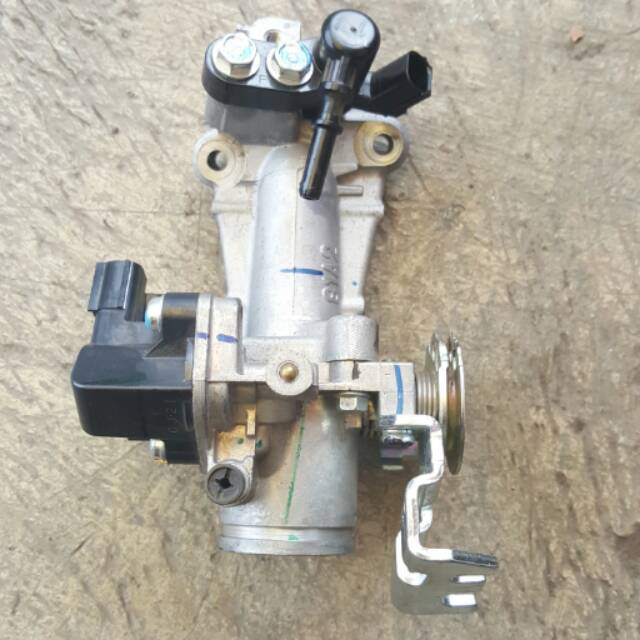 (Original) Throttle body + injector + manifold all New beat esp 2017 ( karburator injeksi )