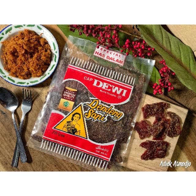 

Dendeng Sapi cap Dewi 250 gram