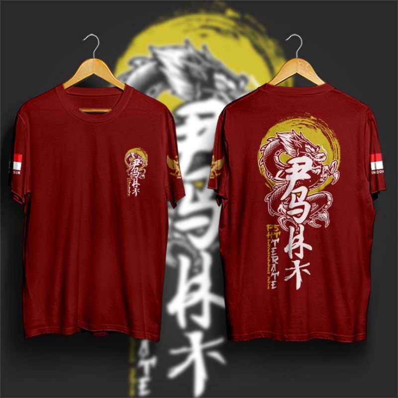 Kaos TERATE Kaos PSHT terbaru kaos psht motif Jepang