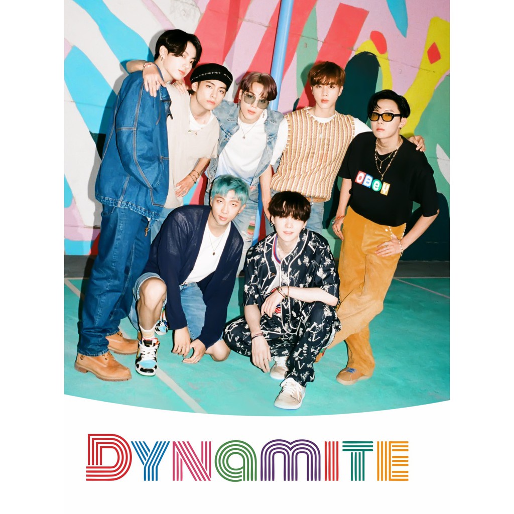 Tapestry Fabric Bendera Poster Kain Flag BTS Dynamite