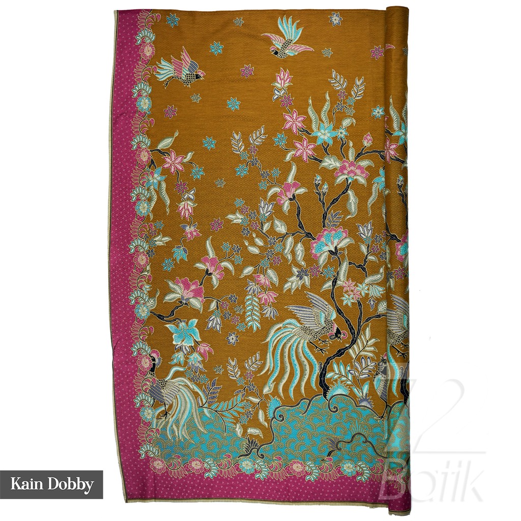 BAHAN BATIK PREMIUM Dobby Dobi Dobbi Dolbi Motif Burung Warna Coklat Cokelat 725830 Cap 72 Jarik Jarit Samping Kebat Panjang Batik Dobby Modern Premium Bahan Seragam Batik Pernikahan Kantor Keluarga Murah Kamen Jadi Batik Bali Lembaran