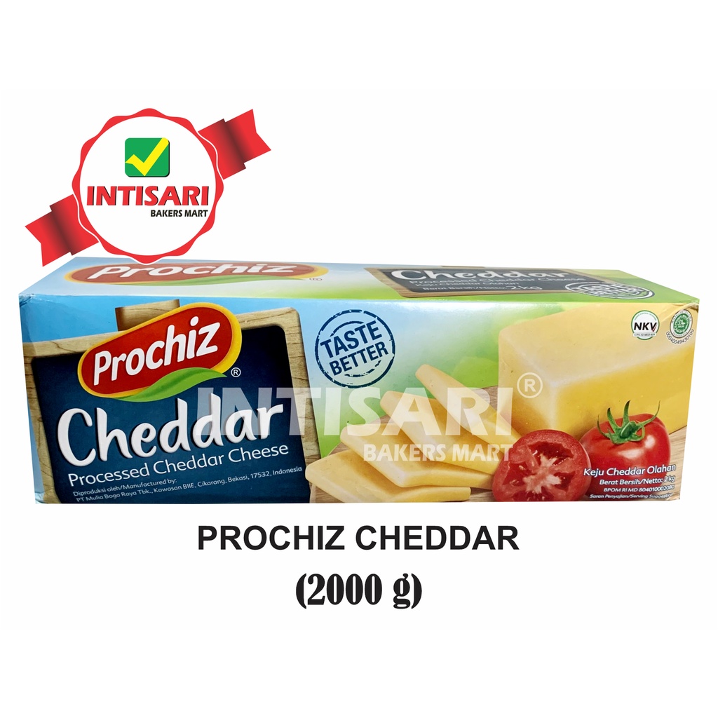 

PROCHIZ CHEDDAR CHEESE 2000 G