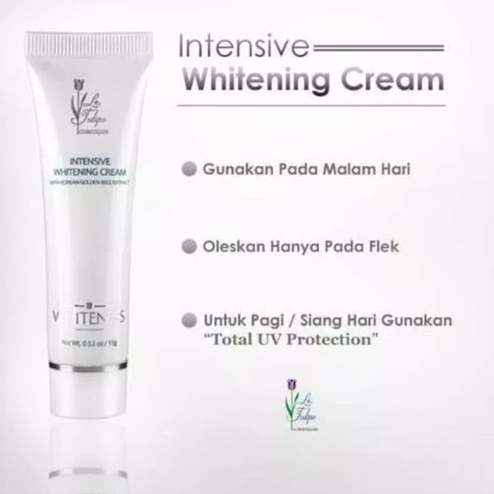 La Tulipe Whiteness Intensive Whitening Cream