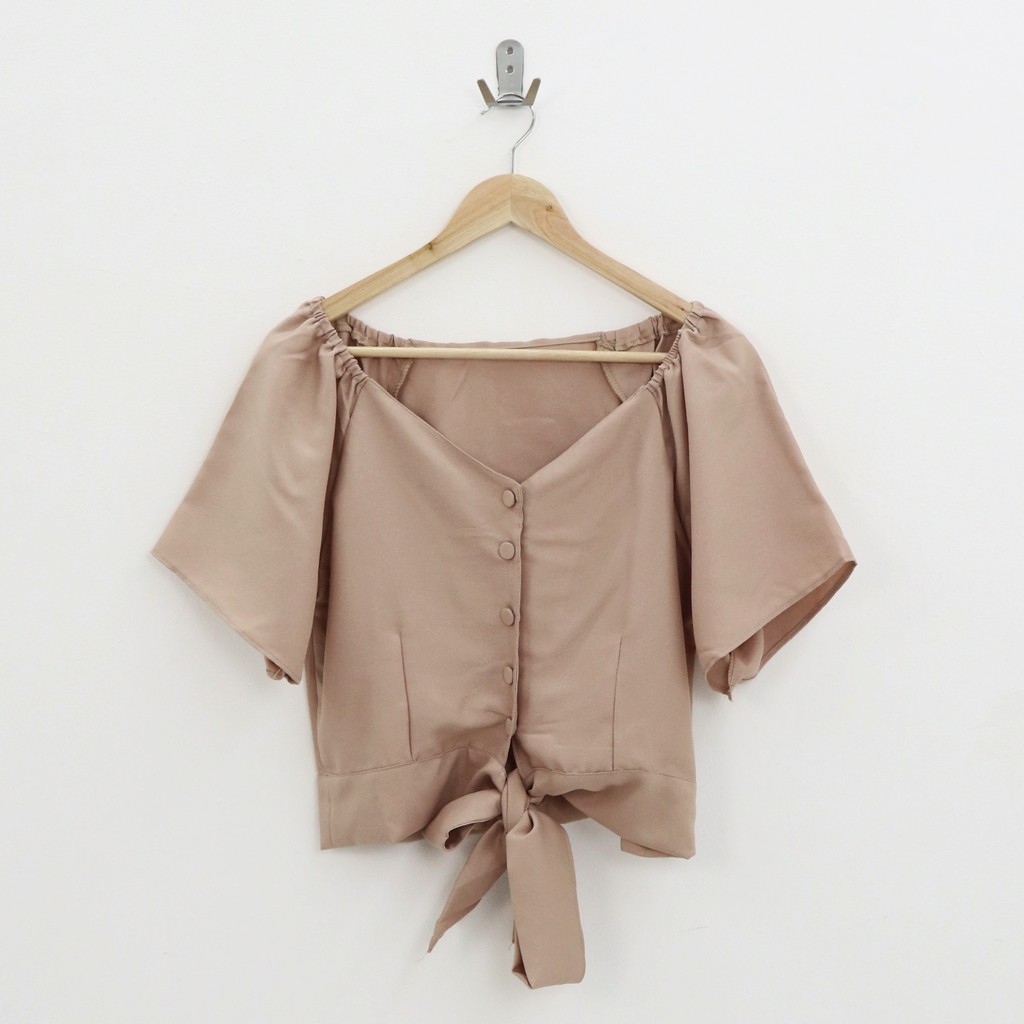 Macroni top blouse -Thejanclothes