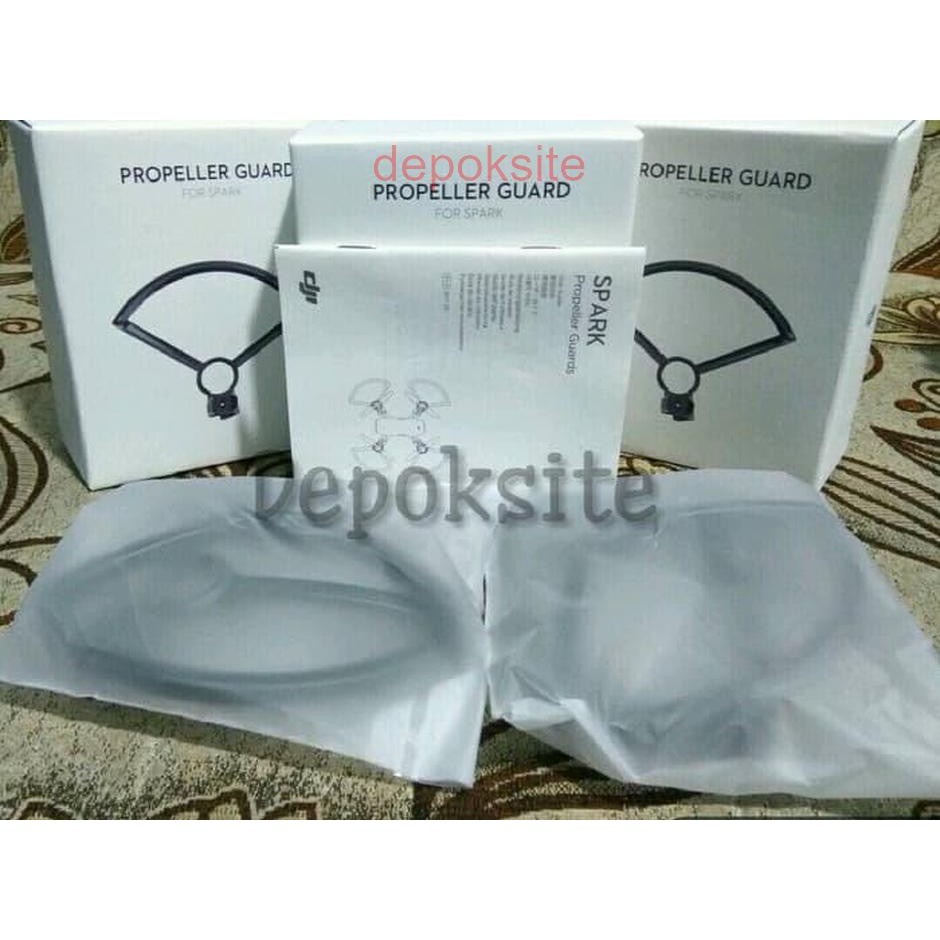 Original Propeller Guard DJI Spark Combo Pelindung Baling Baling