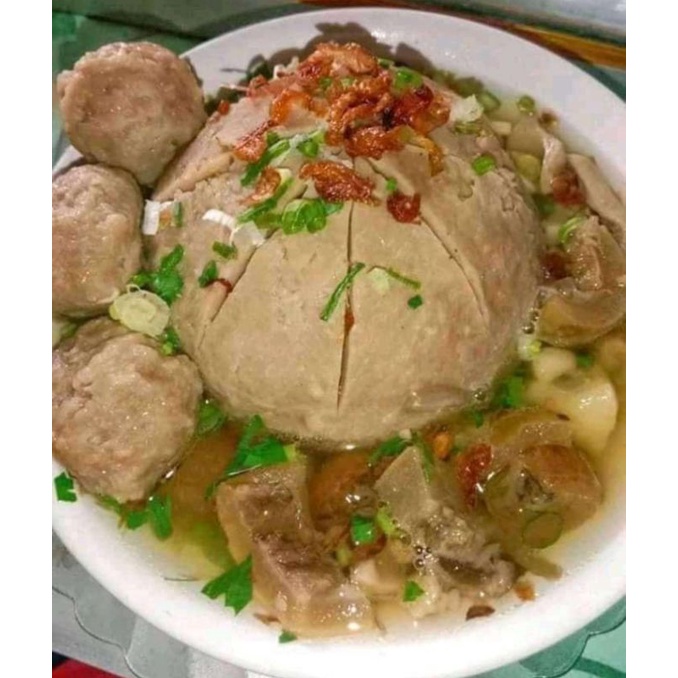 

Bakso Beranak Original Jumbo Isi 4 butir Gratis Bumbu Kuah