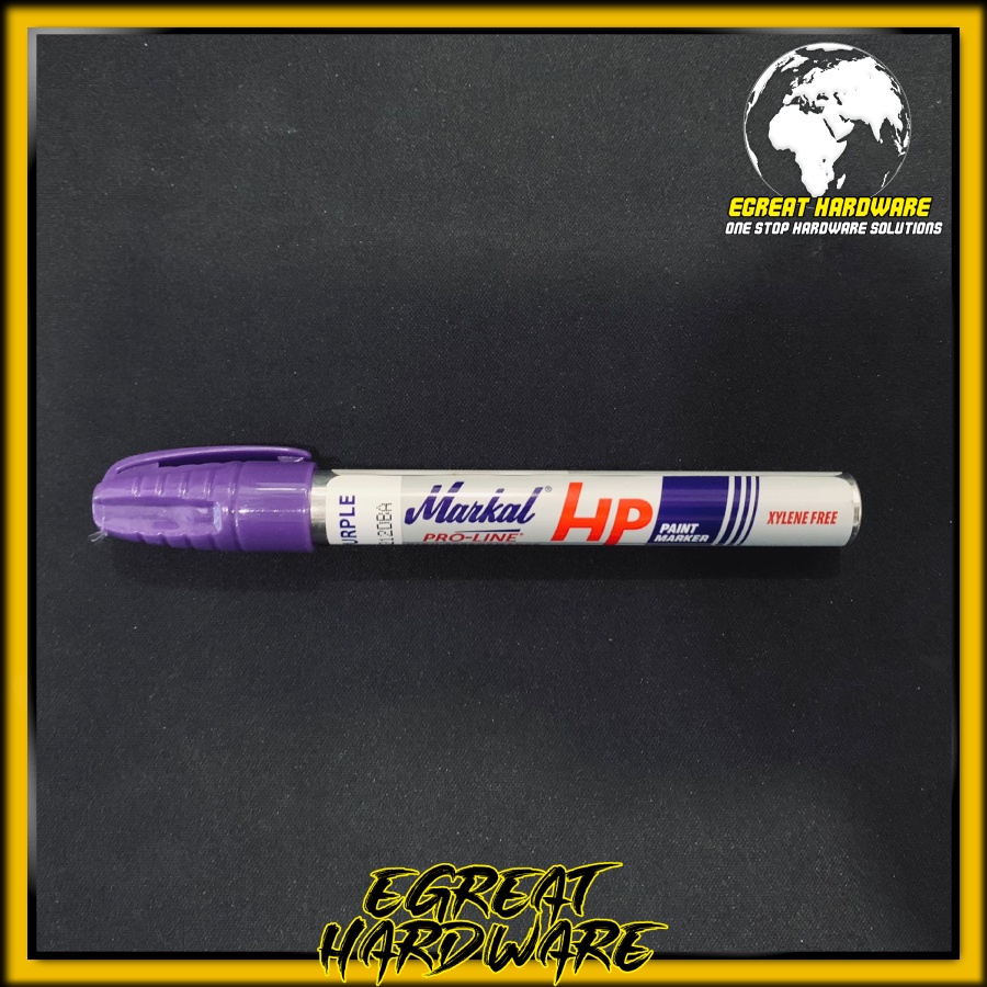 

Spidol Markal Pro Line HP Low Halogens Valve Action Paint Marker