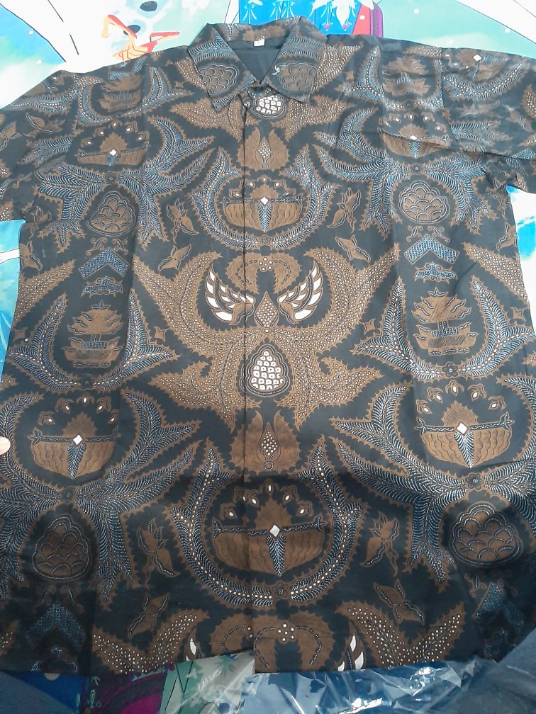 [full Furing] Kemeja Batik Pria Lengan Panjang Pradhifta Bahan Katun Sragenan By Kanaya