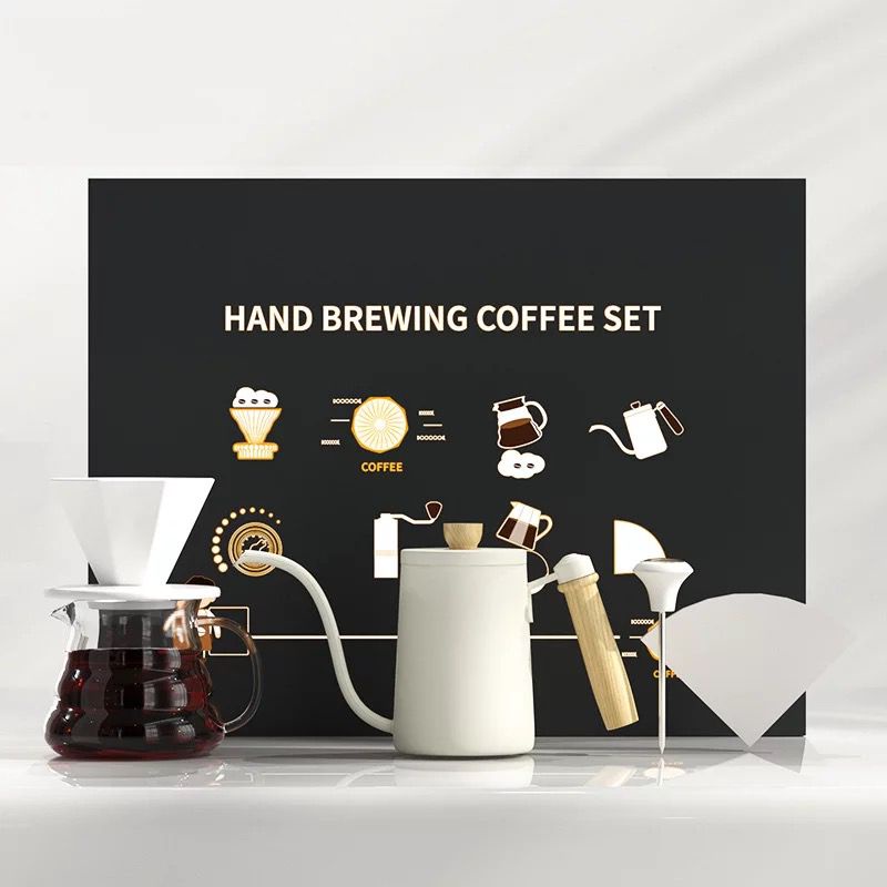 paket set alat kopi manual brew / hampers hand brewing coffee set gift box edition souvenir / coffee manual brew