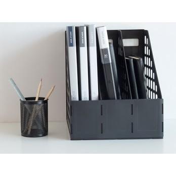 

Kiran | Deli File Try / Rak Box File Bahan Plastik (Black) 78991