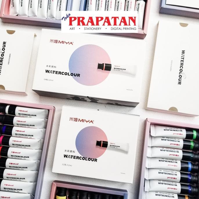 

TERLARIS Miya Himi Watercolor set 12/18x12ml | Cat Air/CAT AKRILIK SET/CAT AKRILIK SET 24 WARNA/CAT AKRILIK PASTEL/CAT AIR/CAT AIR LUKIS SET/CAT AIR GIOTTO/KUAS LUKIS 1 SET/KUAS LUKIS KECIL/KUAS LUKIS LENGKAP/KANVAS LUKIS/KANVAS LUKIS SKETSA/KANVAS LUKIS