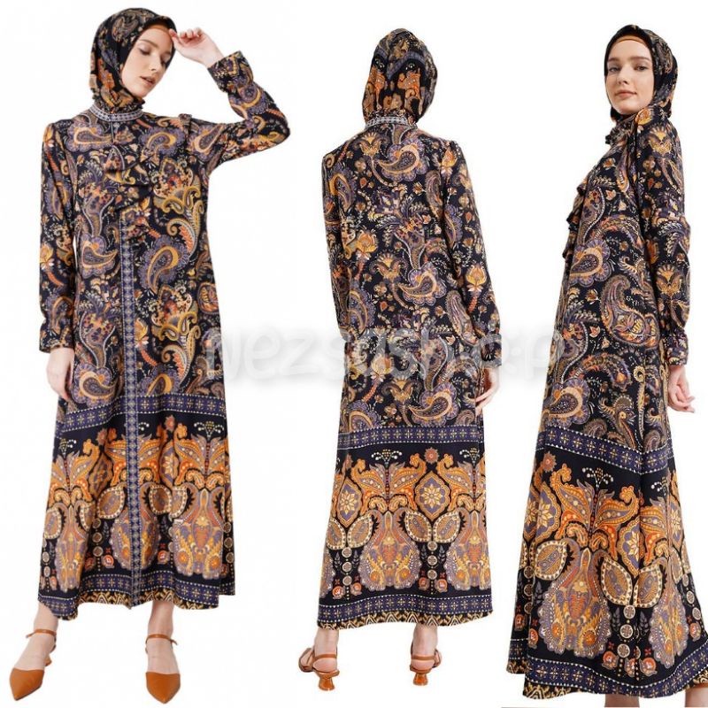 Abaya Casual HIKMAT C7747-02 Original