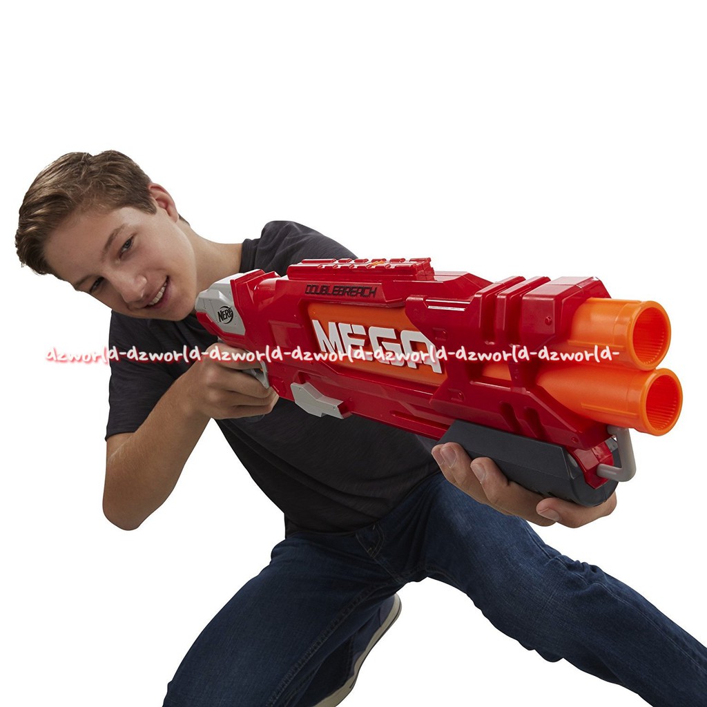 Nerf Doublebreach Mega Pistol Mainan Hasbro dapat meningkatkan fokus anak