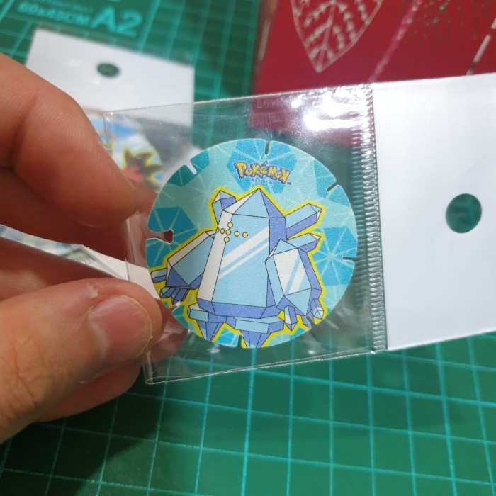 Pokemon Coin Tazos Chiki Balls - Regice