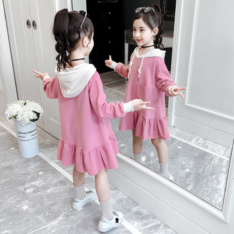 Plazababyku PASSWORD DRESS JULIET HOODIE Dress Sweater 1 - 7 Tahun Baju Anak BerKualitas