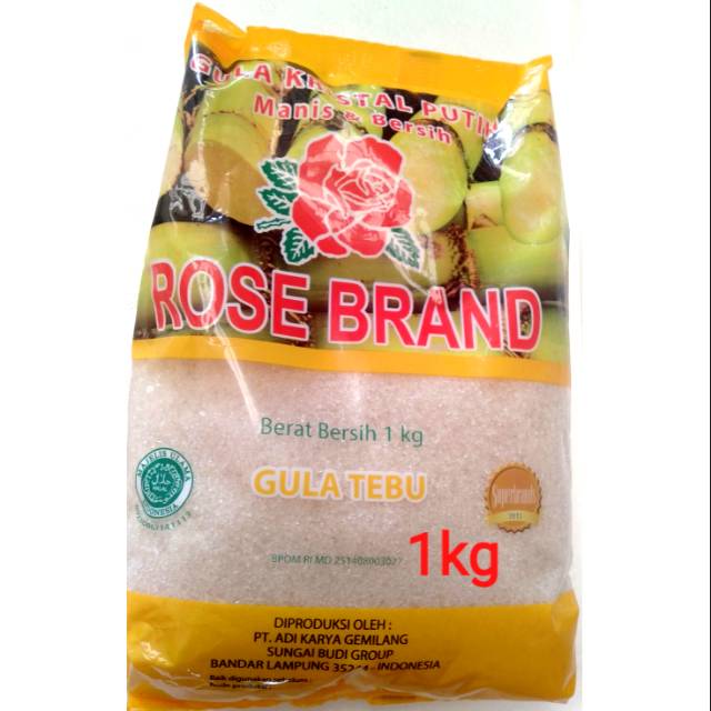 

Gula Rosebrand (1kg) @ 1pcs