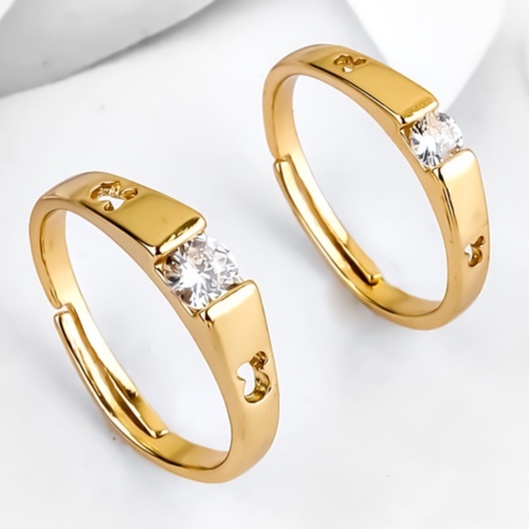 Cincin kawin / Pernikahan emas 75%