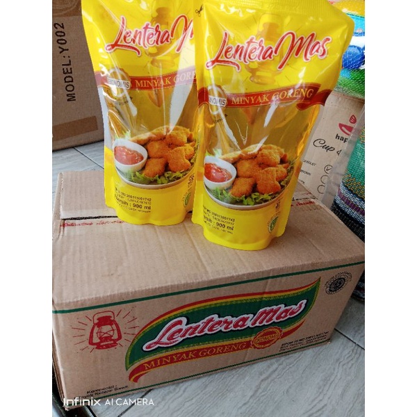 

Minyak goreng lentera mas 900ml dan 700ml