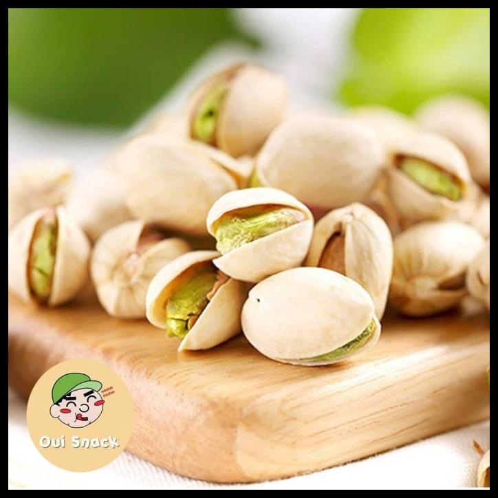 

DISKON TERBATAS !!! 500GR KACANG PISTACHIO USA - KACANG FUSTUK OVEN GROSIR TERMURAH TERLARIS
