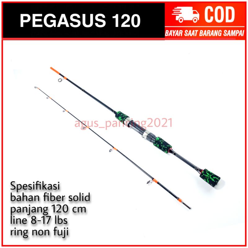 Joran spinning Ajiro Pegasus 120cm