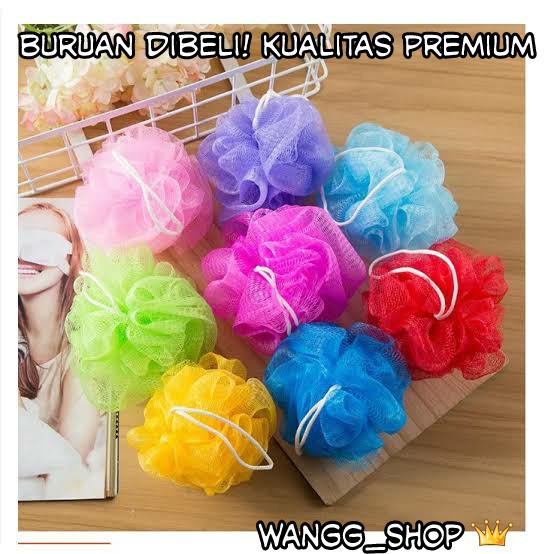 SPONS UNTUK MANDI WARNA-WARNI / SPONS MANDI