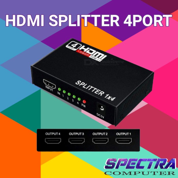 HDMI Splitter 4 Port