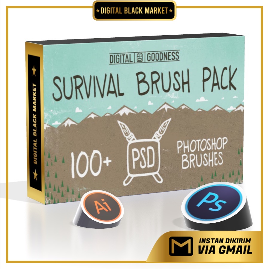 Psd Survival Brush Pack