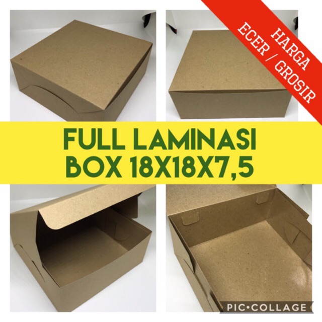 Box uk 18x18x7,5 (FULL Laminasi) B 04 PE