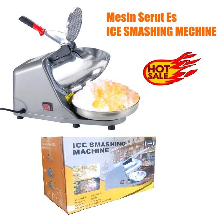 Mesin Serut Es Ice Crusher Ice Smashing Machine. Mesin Es Kepal