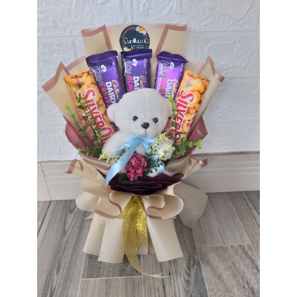 buket coklat/buket boneka