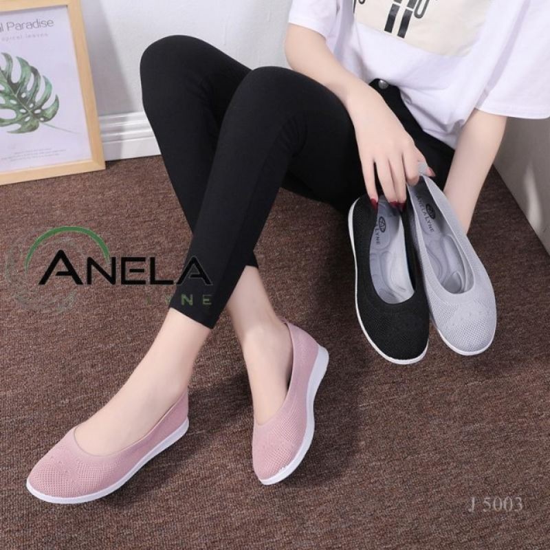 Sepatu Anela Lyne Anka 5003 Sneaker