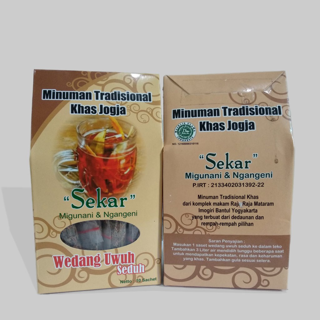 

Wedang Uwuh Jogja SEDUH "Sekar" isi 10Sachet