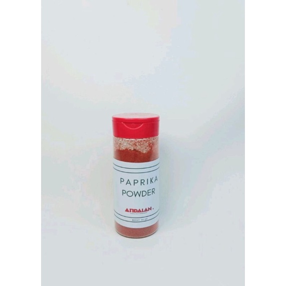 

Andalan Paprika Merah Bubuk - Red Paprika Powder Botol 60 gr