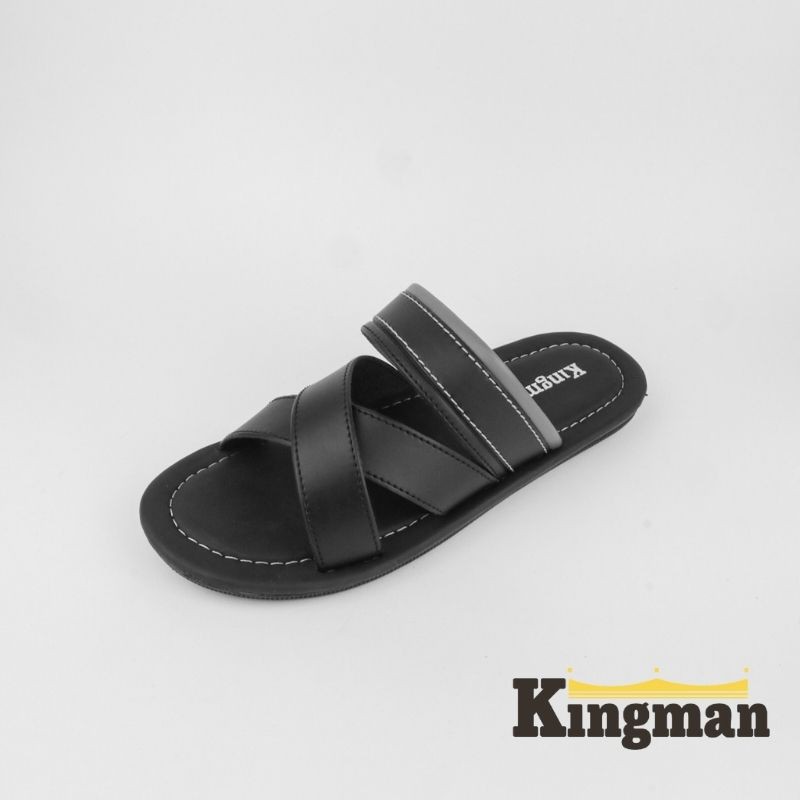 [CLEARANCE] Kingman Sandal Pria Istanbul Premium Stylish Original Sandal Kulit Pria Kualitas Premium Import