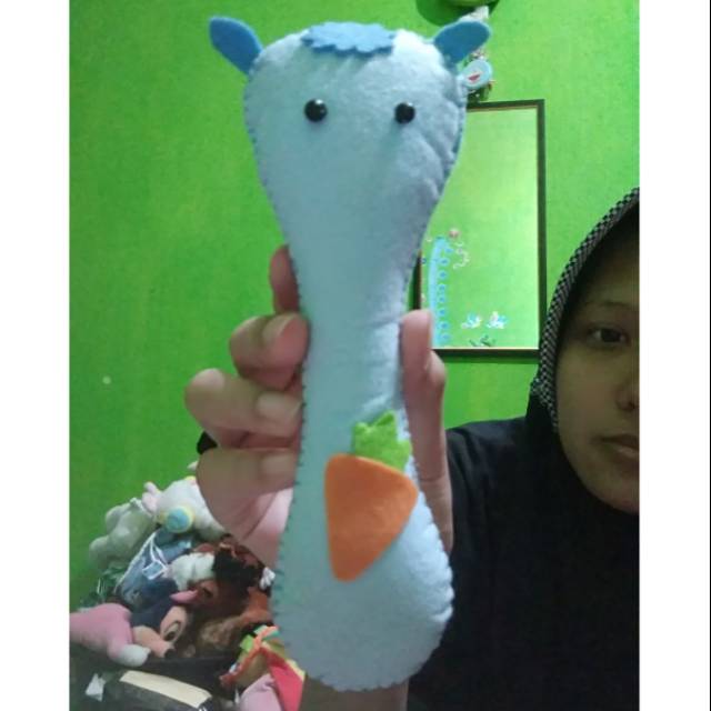 Rattle bayi mainan bayi bunyi klinting