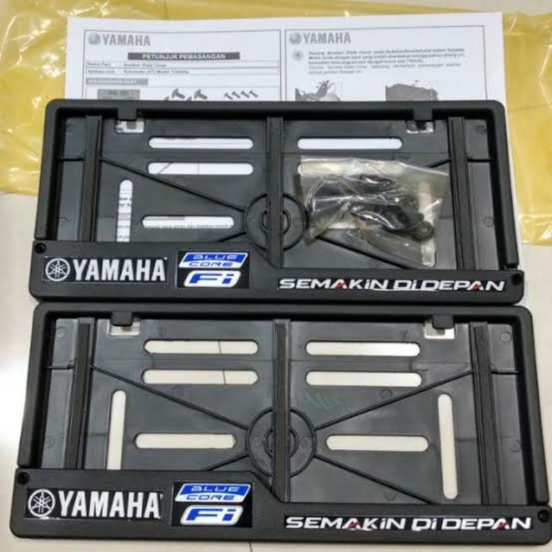 Caver Plat Nomor Motor Yamaha Original Murah / Dudukan plat nomor