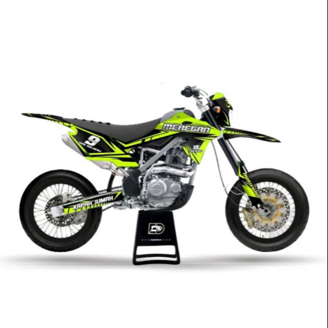 DECAL MOTOR STIKER MOTOR TRAIL SUPERMOTO CRF/ KLX ...