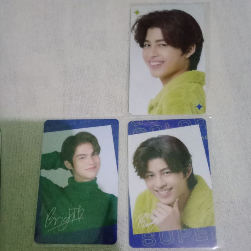 super color sc pond naravit bright vachirawit gmm offial photocard