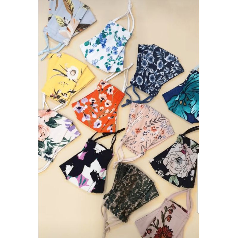 Masker Batik Kultur Floral