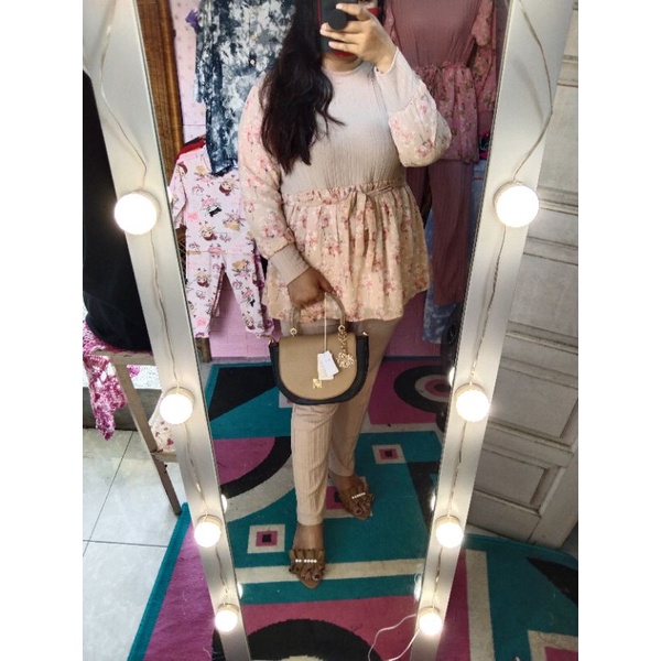 setelan tunik miudis jumbo