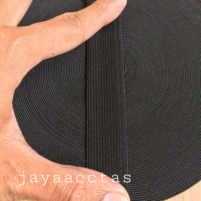 

Terjual Tali webbing karet elastis 2.5 cm GWEL25 Terkeren