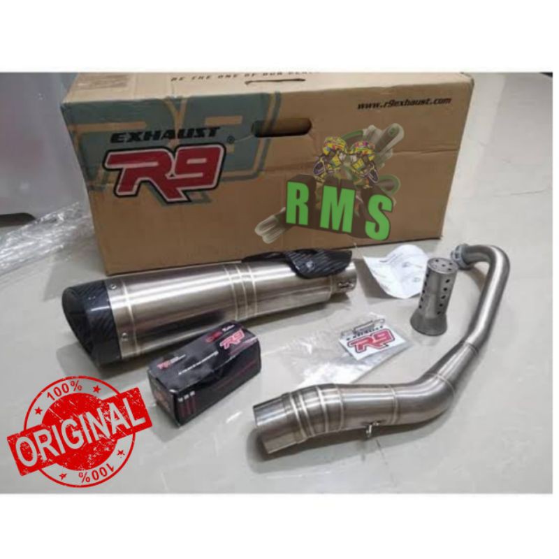 knalpot R9 H2 SS series all New Nmax 2020 knalpot racing Nmax New R9 New H2 Series Original Pcx 160 