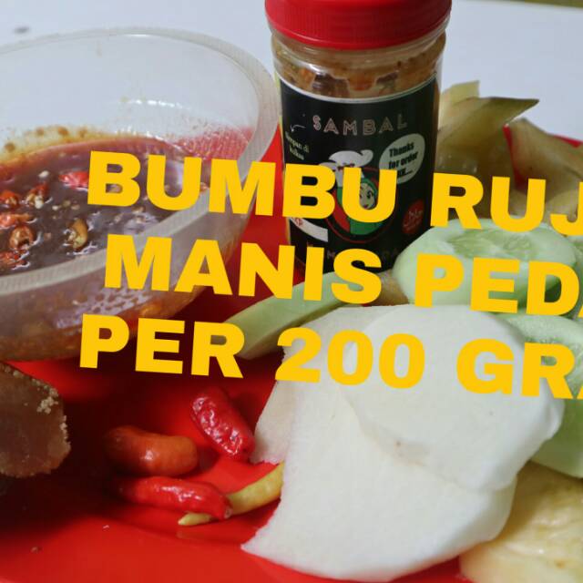 

BUMBU RUJAK MANIS PEDAS