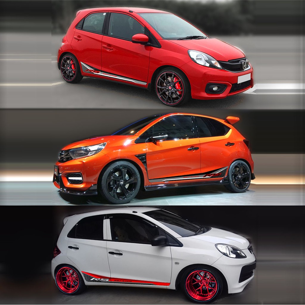 Honda Brio Merah 2019