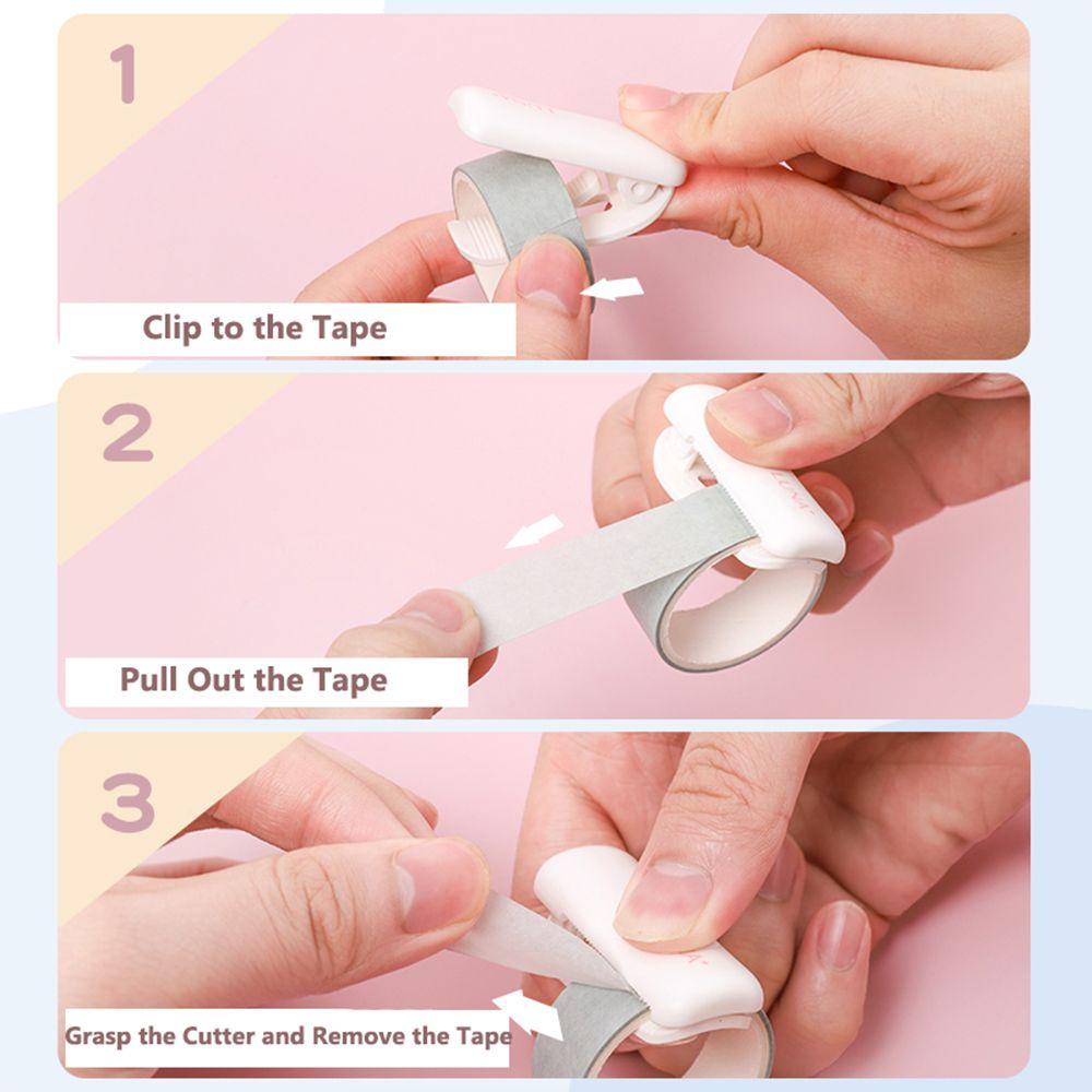 LANFY Masking Tape Cutter Random 1pc Candy Color Seni Stiker Selotip Plastik Organzier