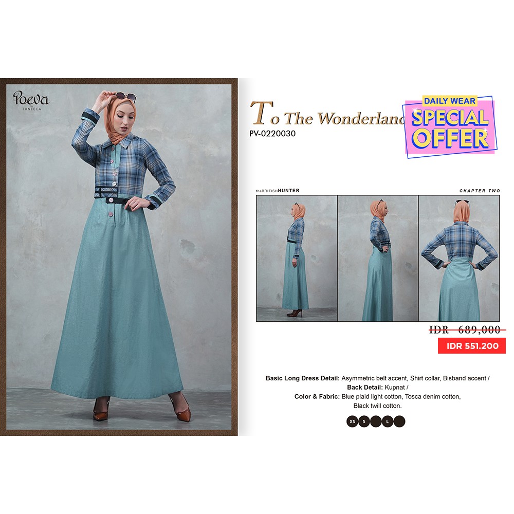 GEBYAR FLASHSALE GAMIS TUNEECA POEVA BRITISH HUNTER