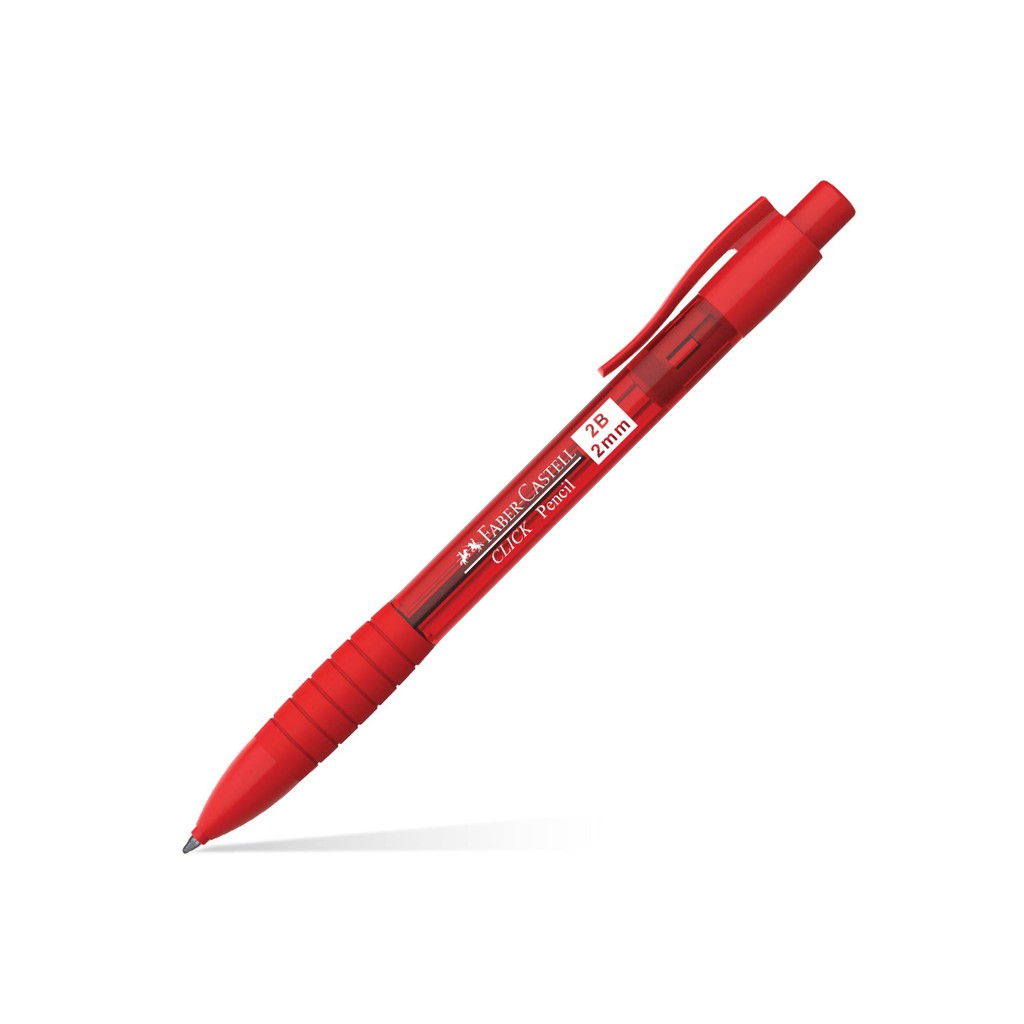 Faber Castell Pensil Mekanik Mechanical Pencil 2.0 2B Bar Red