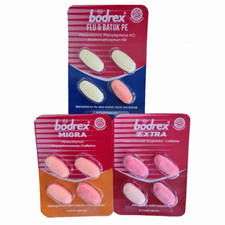 bodrex extra, bodrex migra, bodrex flu batuk